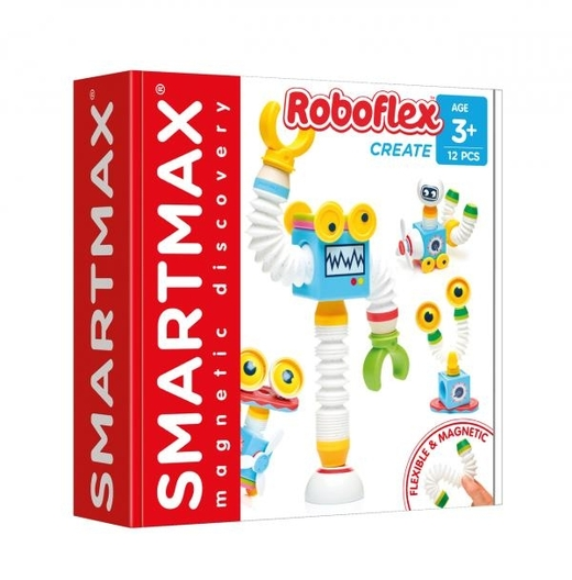 Set de constructie magnetic - Roboflex